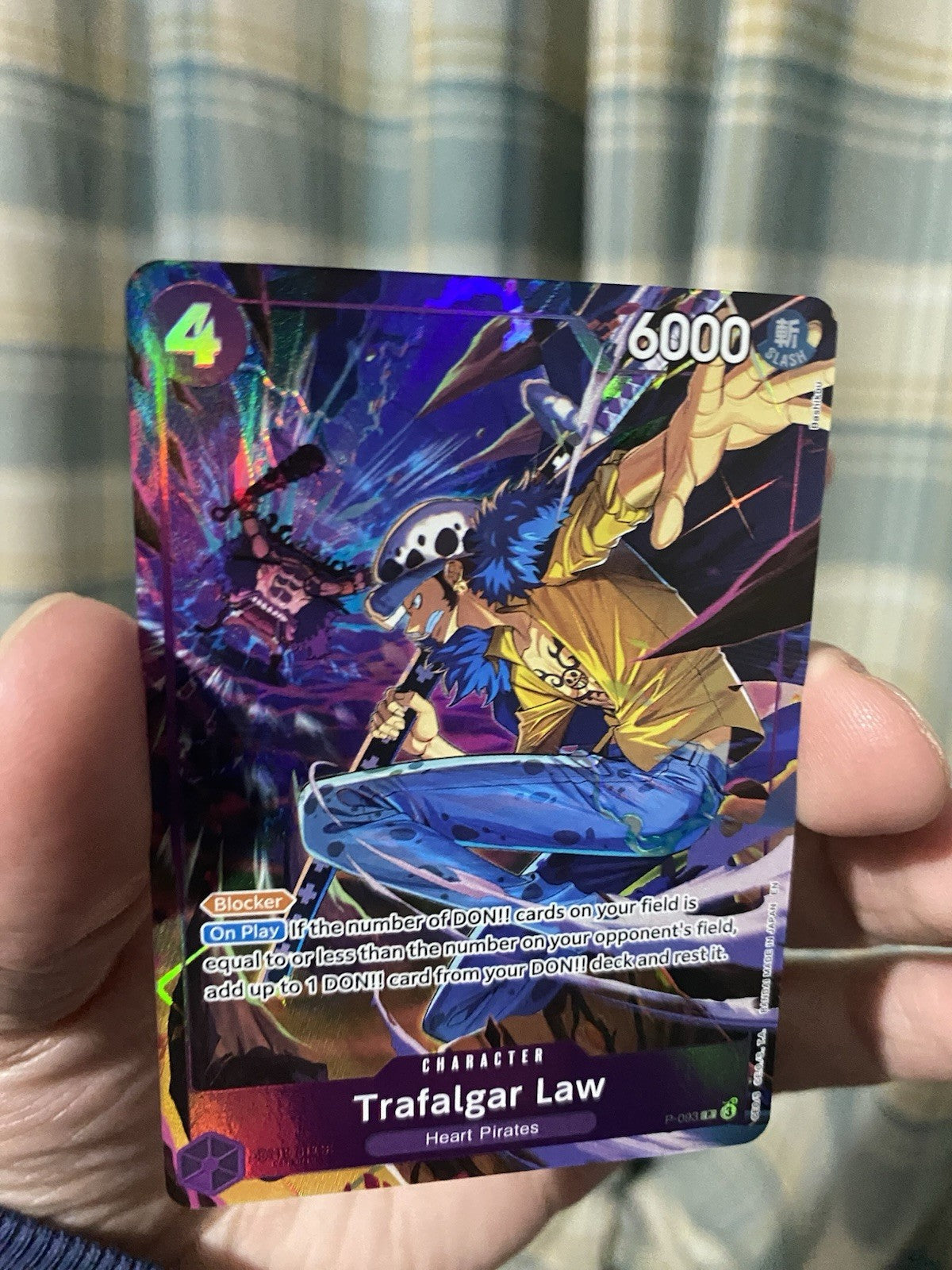 Trafalgar Law (Illustration Box Vol.6) P-093 One Piece Promotion Card Foil! Rare