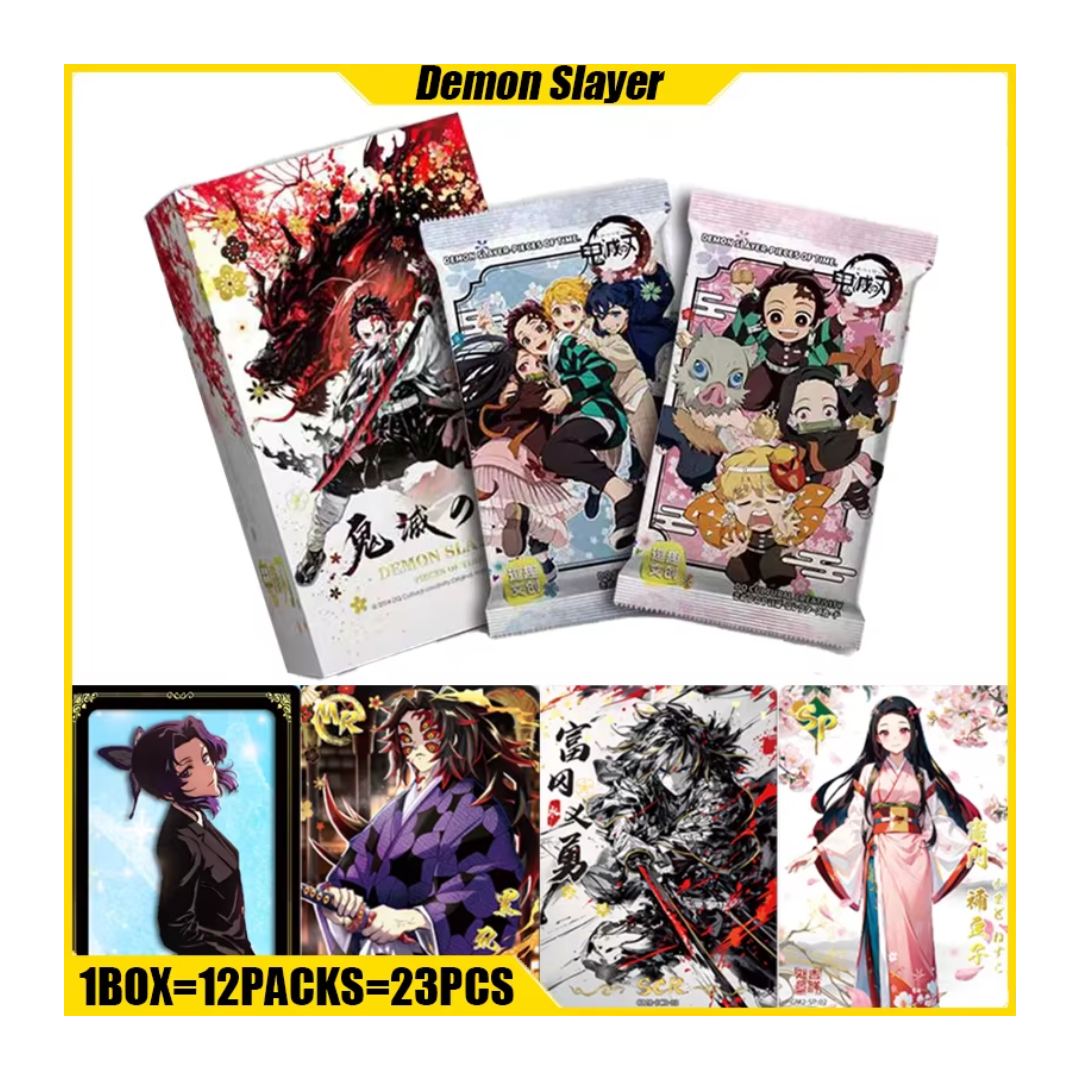 Demon Slayer Pieces of Time DQ Booster Box Kimetsu No Yaiba CCG