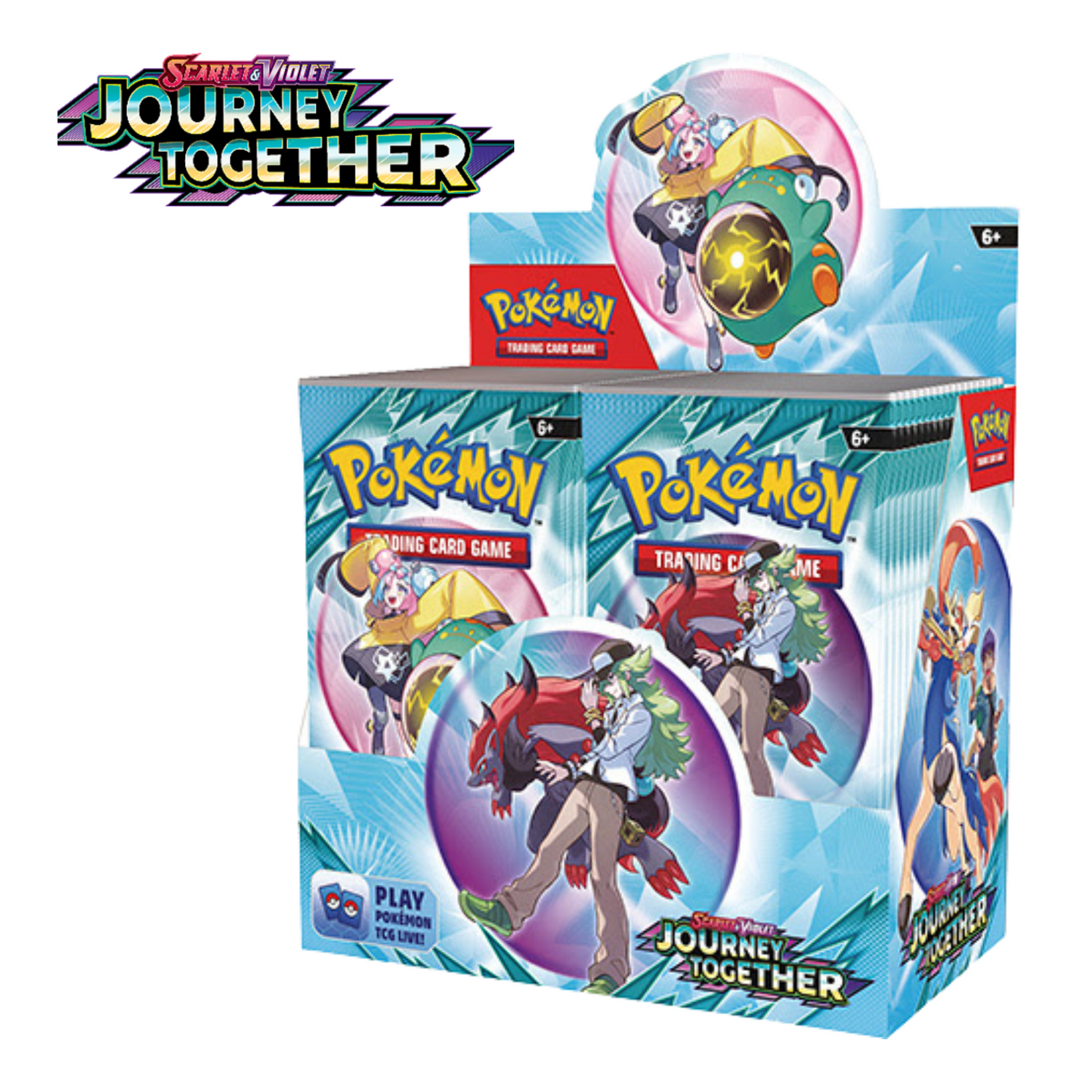 Pokemon Scarlet & Violet Journey Together Booster Box (36 packs) (PREORDER)