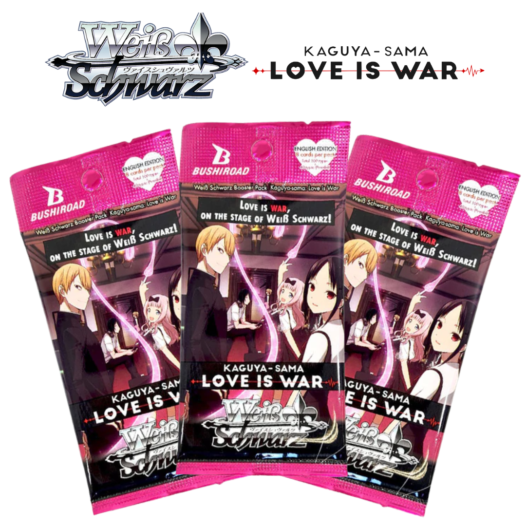 Weiss Schwarz Kaguya Sama Love Is War English Booster Pack