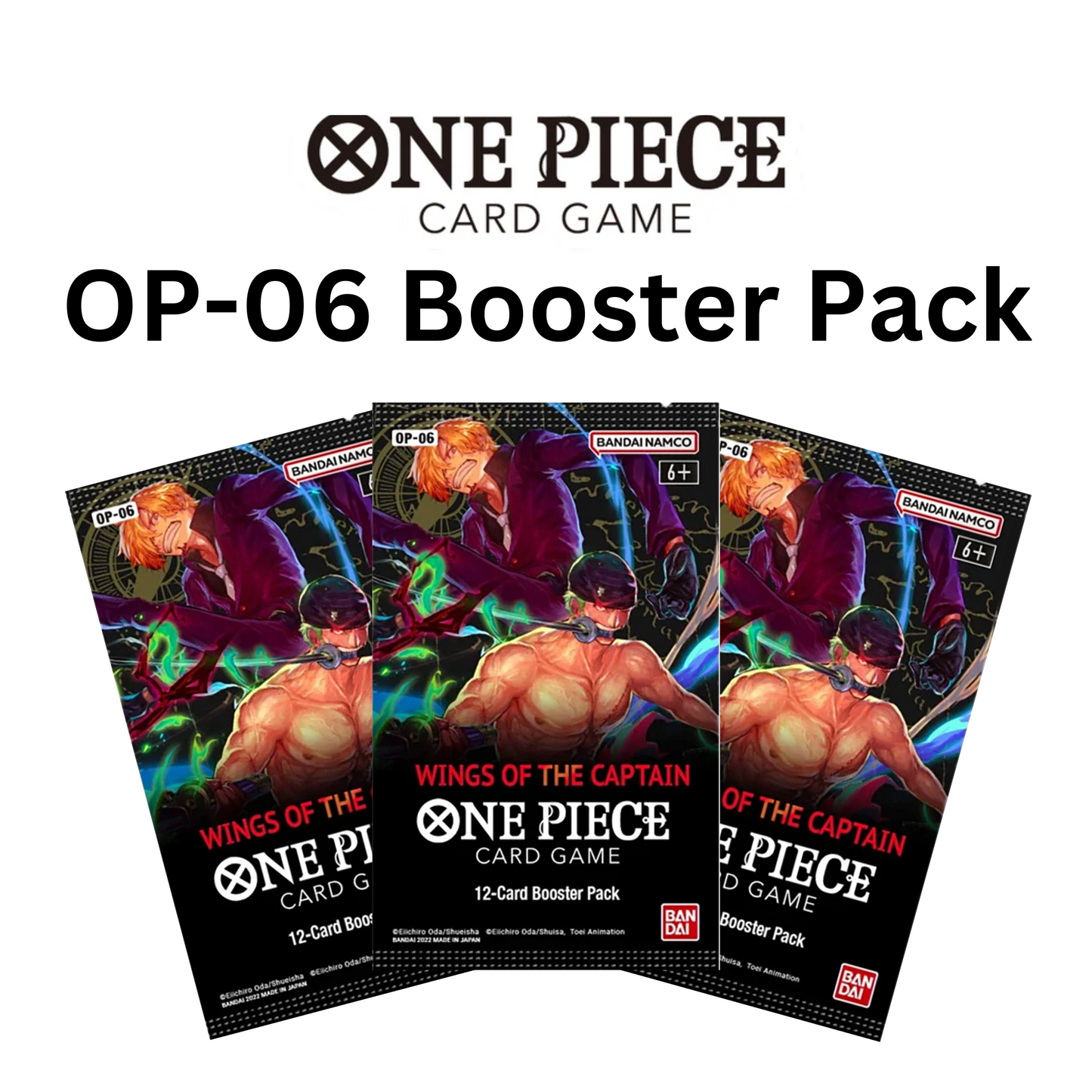 One Piece: OP-06 Wings of the Captain Booster Pack (English)