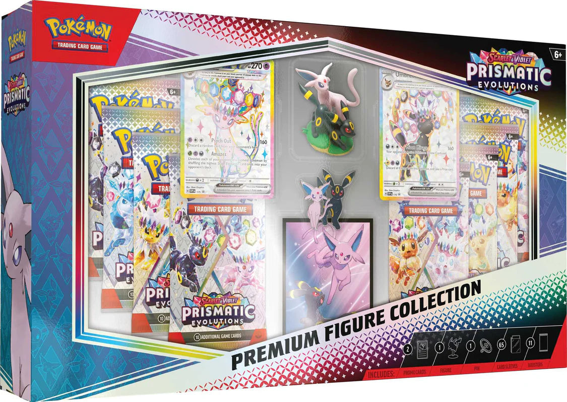 Pokemon Prismatic Evolutions Figure Collection
