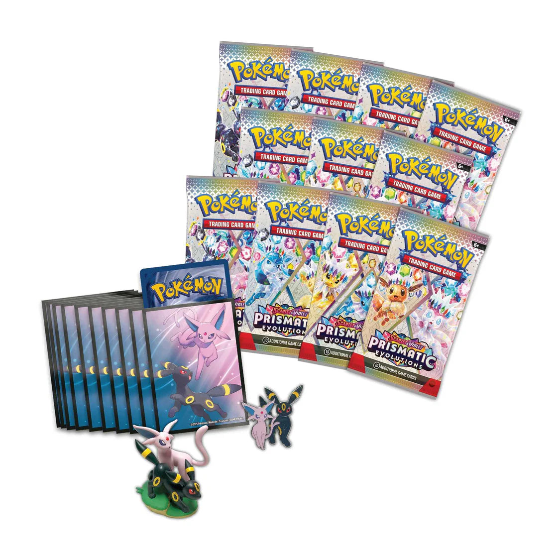 Pokemon Prismatic Evolutions Figure Collection