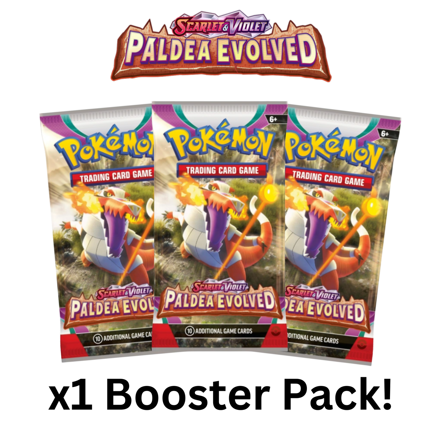 Pokemon Paldea Evolved Booster Pack