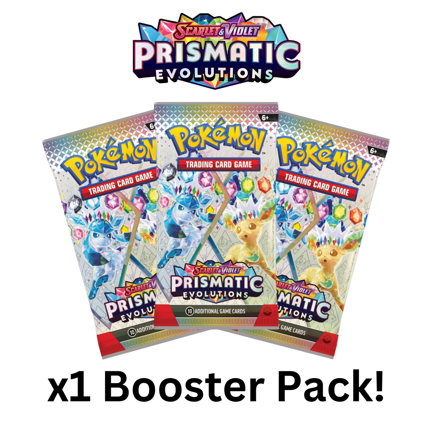 Pokemon Prismatic Evolutions Booster Pack