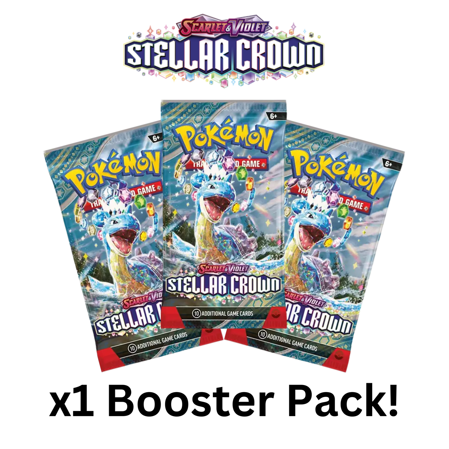 Pokemon Stellar Crown Booster Pack