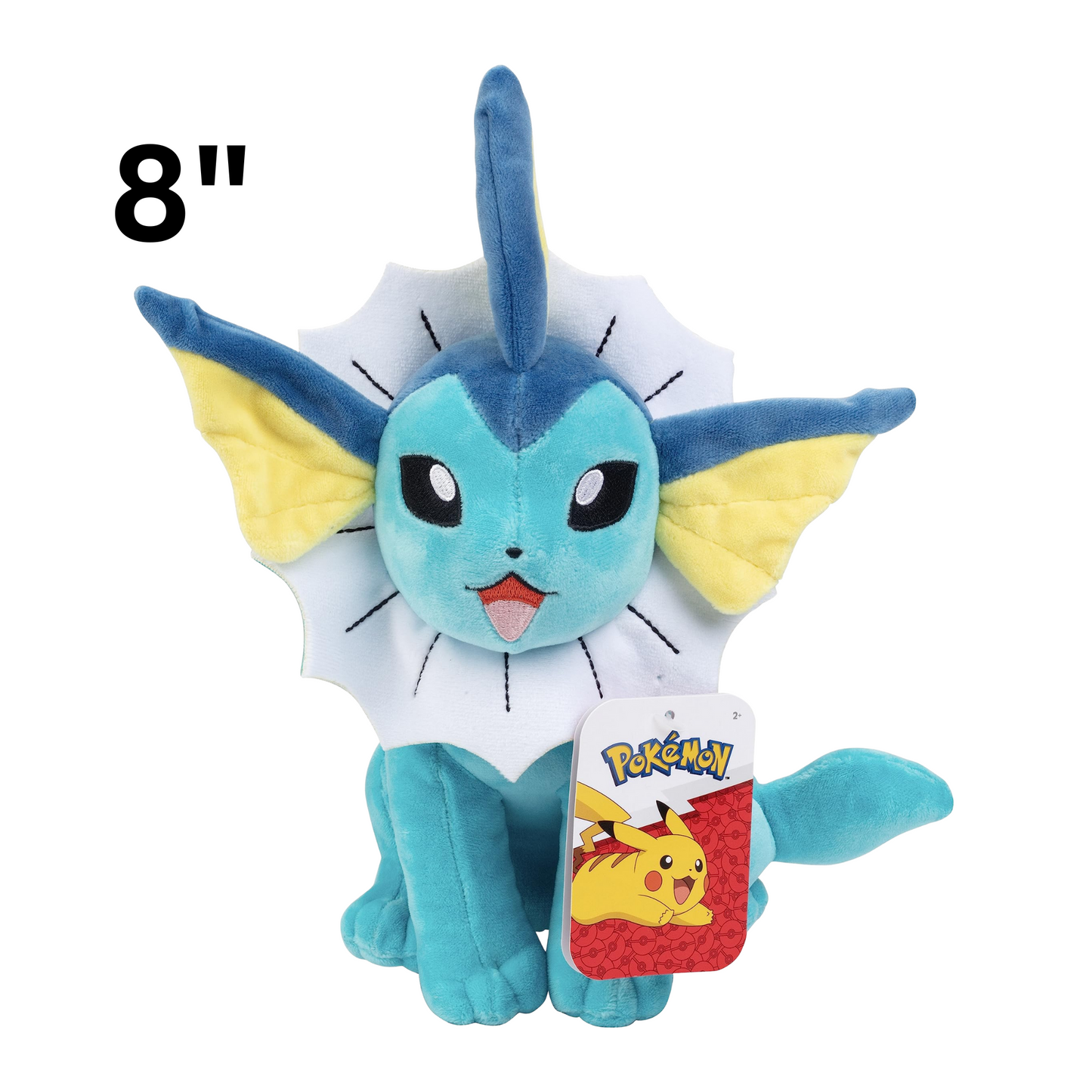 Pokemon Vaporeon Plush 8"