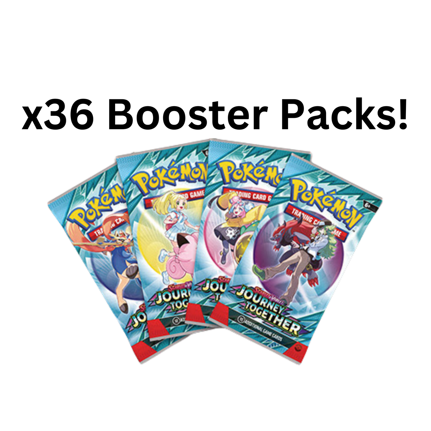 Pokemon Scarlet & Violet Journey Together Booster Box (36 packs) (PREORDER)