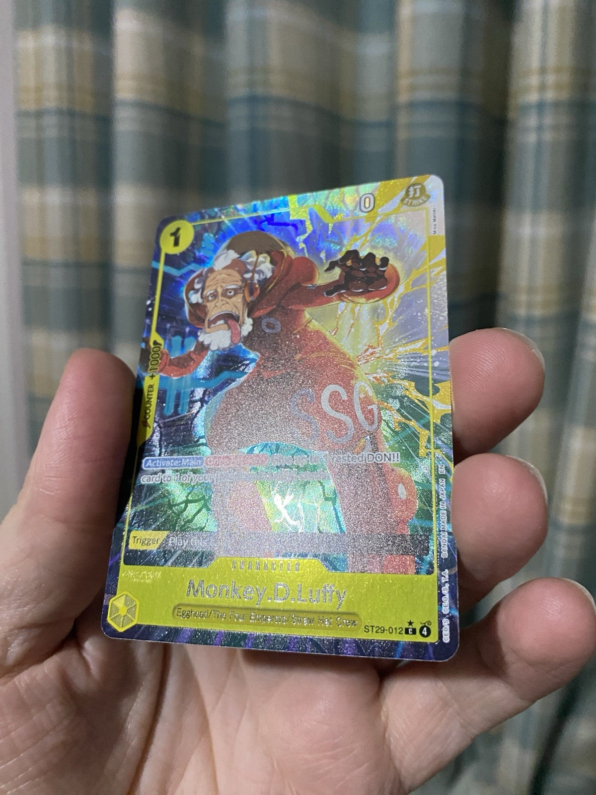 Monkey.D.Luffy ST29-012 Alt Art Start Deck Egghead One Piece TCG English NM Rare