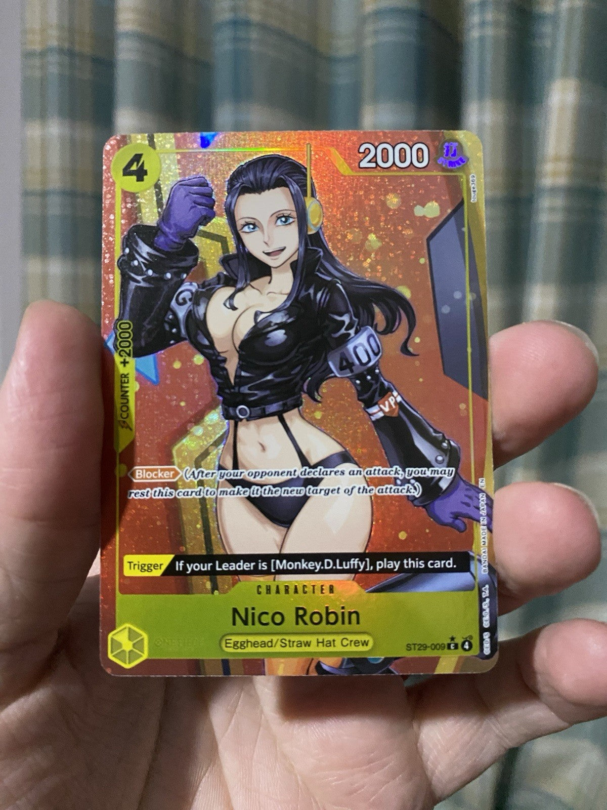 One Piece TCG Nico Robin (Full Art) ST29-009 Starter Deck 29: Egghead Foil Alt!