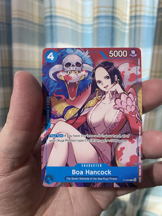Boa Hancock P-066 Promo OP-PR - One Piece TCG Promotion Card English Rare Promo!