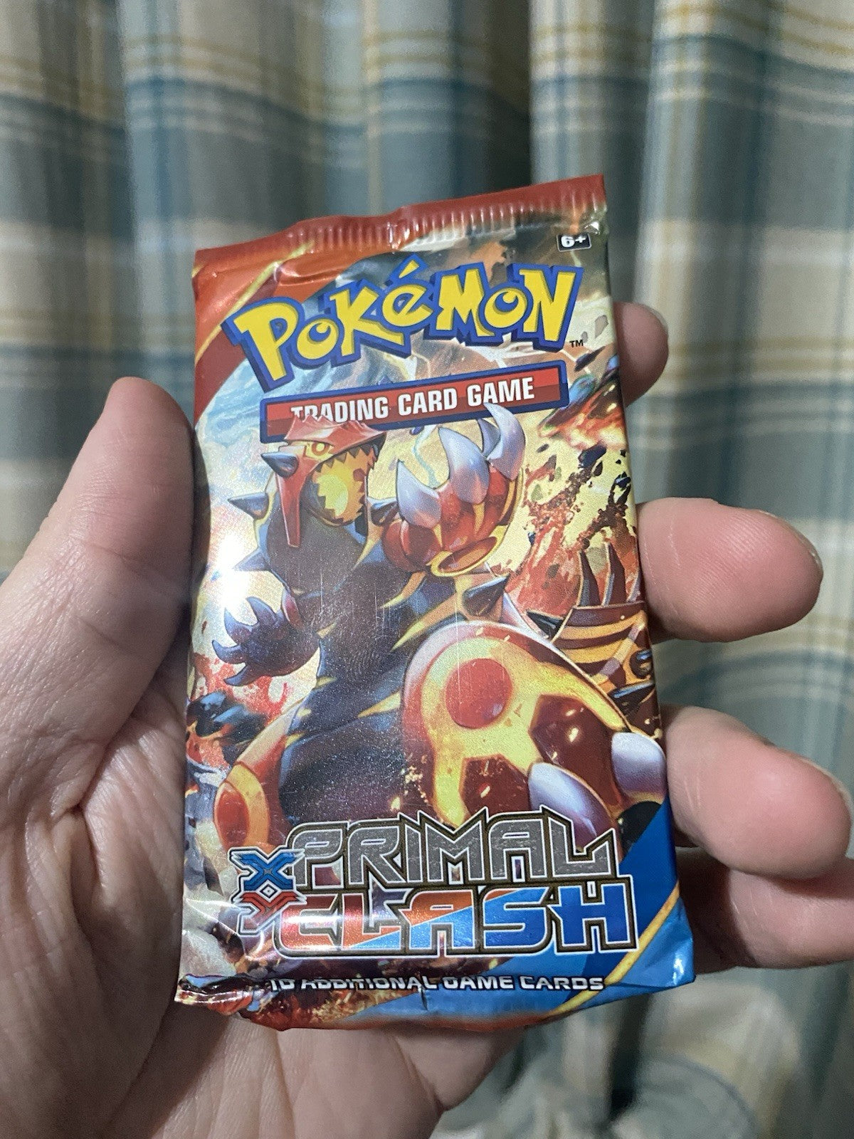2015 Pokemon TCG XY Primal Clash Booster Pack Groudon Art! Factory Sealed! Rare!