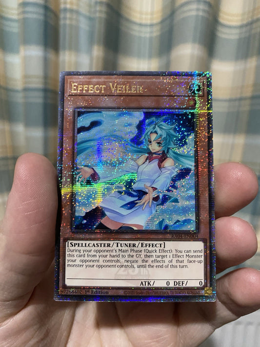 Effect Veiler - RA04-EN004 Quarter Century Secret Rare Yugioh - NM Rare!!