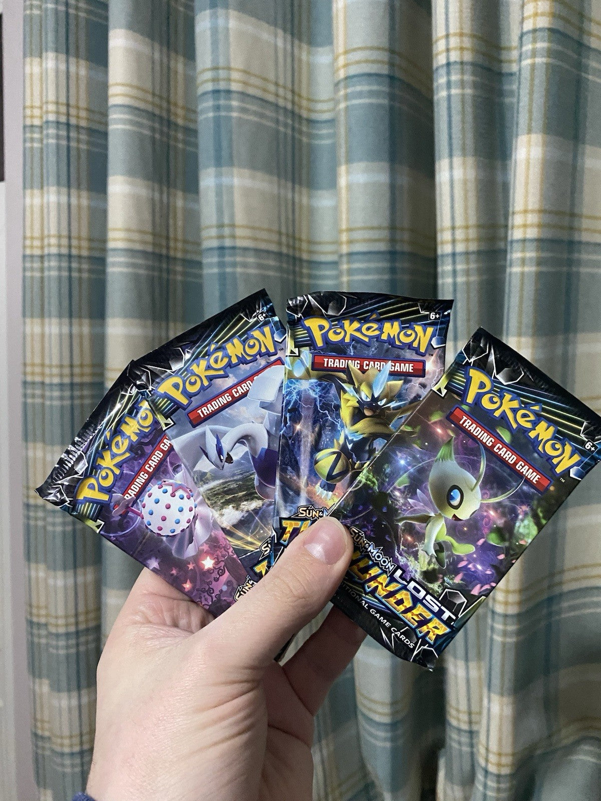 Lost Thunder Complete Art Set: Pokemon (4) Sealed Packs Sun And Moon! S&M! Rare!