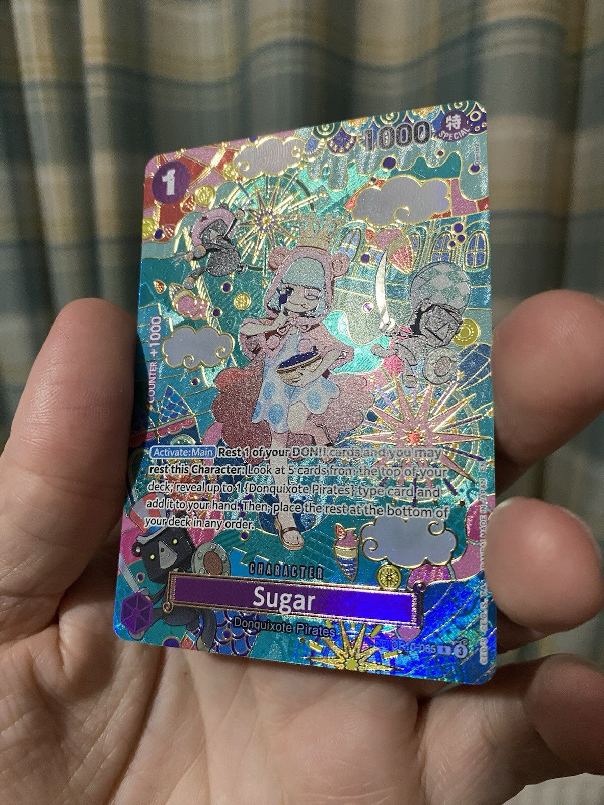 One Piece TCG - Sugar OP10-065 SP - OP-14/EB04 The Azure Sea’s Seven English NM!