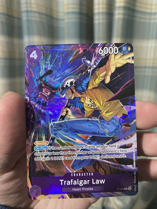 Trafalgar Law (Illustration Box Vol.6) P-093 One Piece Promotion Card Foil! Rare