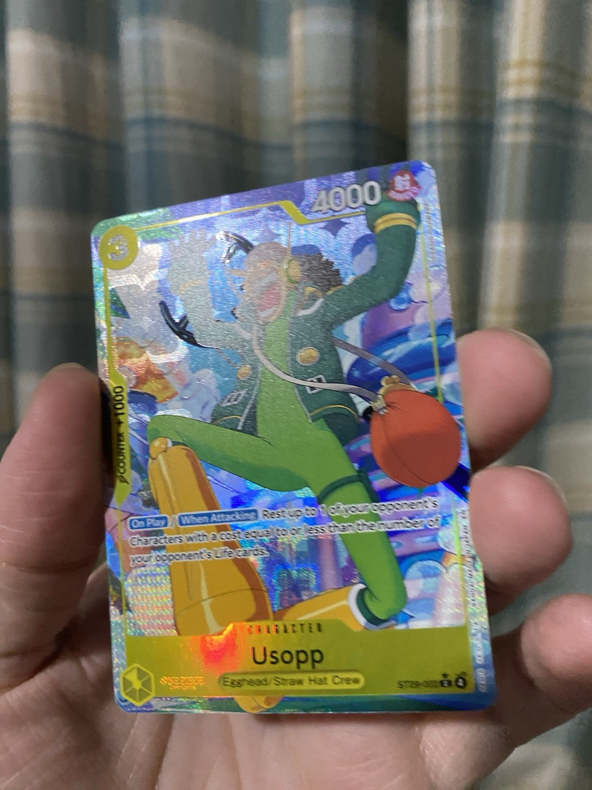 Usopp ST29-002 Parallel Alt Art Starter Deck Promo One Piece Card NM Rare!