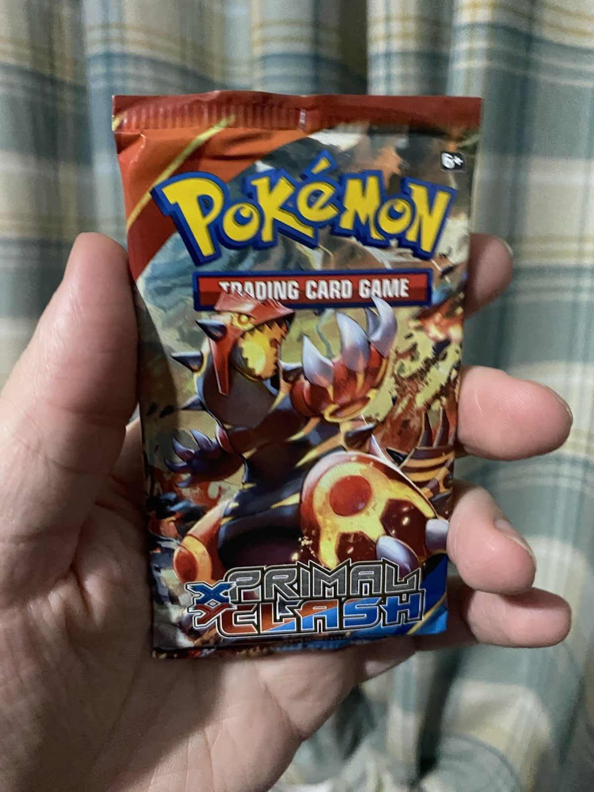 2015 Pokemon TCG XY Primal Clash Booster Pack Groudon Art! Factory Sealed! Rare!
