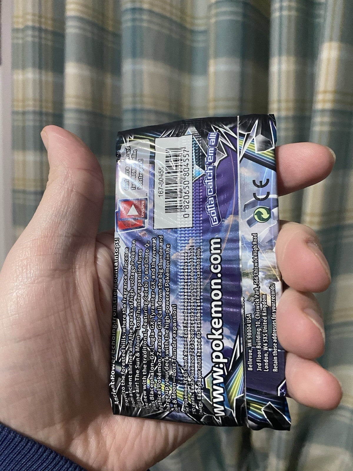 Lost Thunder Complete Art Set: Pokemon (4) Sealed Packs Sun And Moon! S&M! Rare!