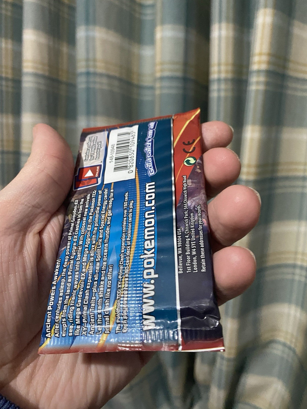 XY Primal Clash [10 card] Booster Pack x1 (Mega Aggron Art) Pokemon TCG! SEALED!