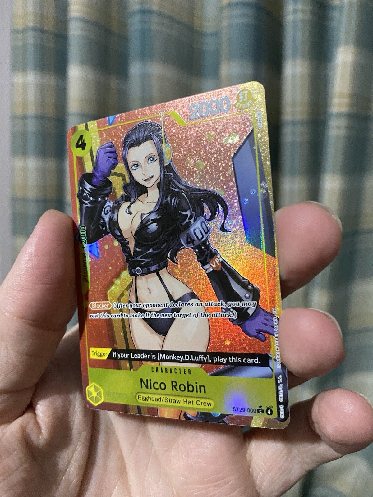 One Piece TCG Nico Robin (Full Art) ST29-009 Starter Deck 29: Egghead Foil Alt!