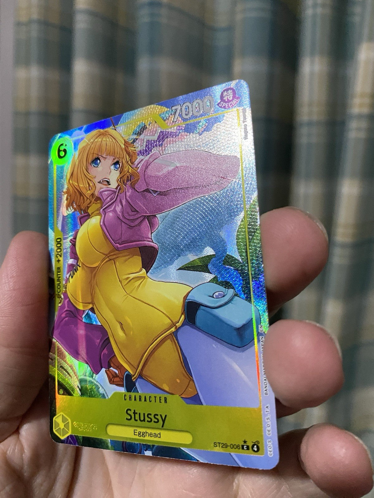 One Piece TCG Stussy (Full Art) ST29-006 Starter Deck 29: Egghead Foil Rare NM!