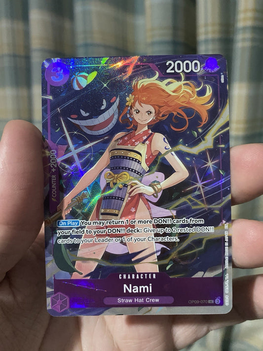 One Piece Nami OP09-070 - Alt Art - Premium Card Collection Best Vol. 4 - DMG