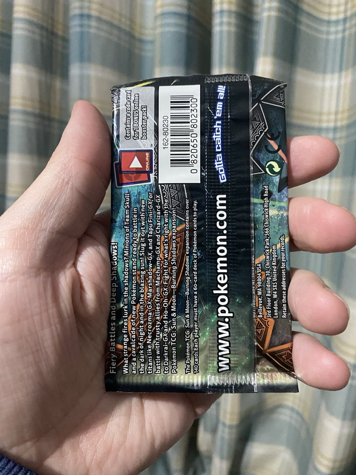 4x Pokémon TCG Sun & Moon Burning Shadows | 2017 Sealed Complete Booster Art Set