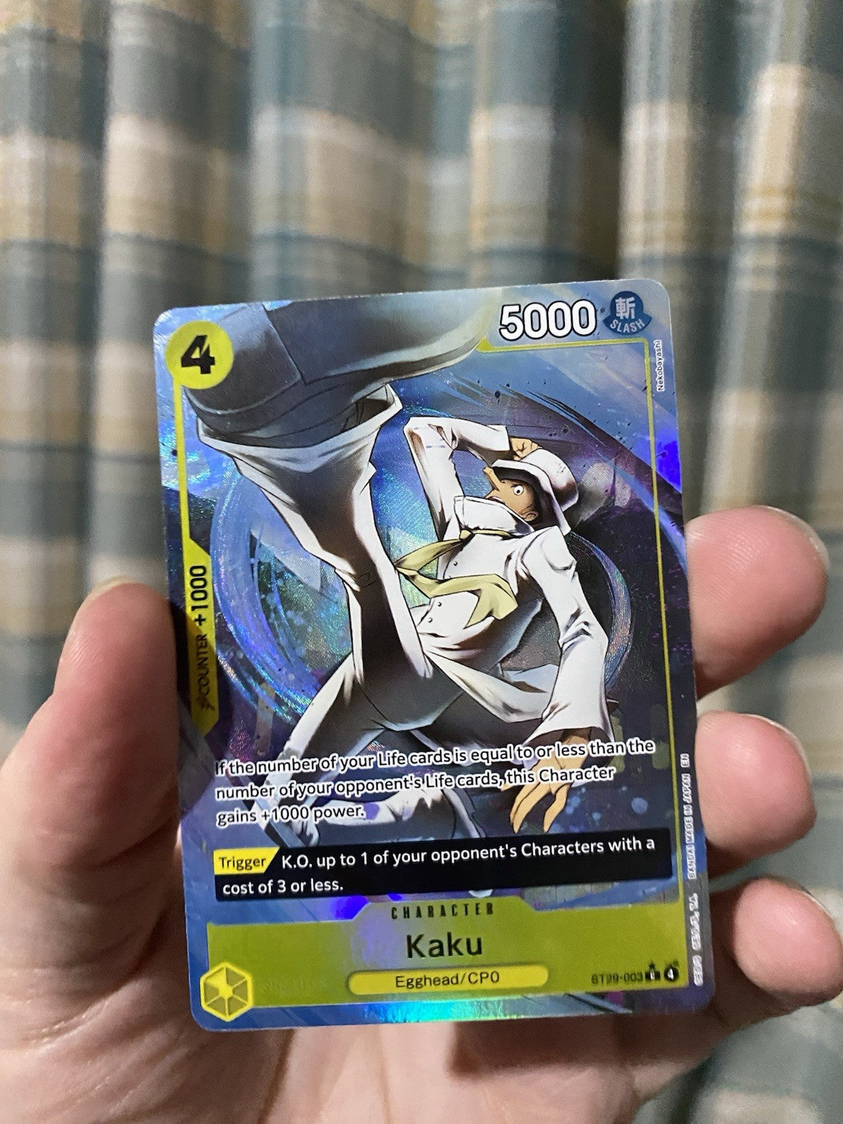 Kaku (Full Art) ST29-003 Starter Deck 29: Egghead Foil One Piece TCG NM RARE!