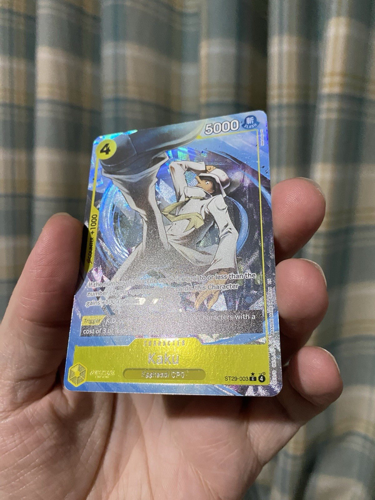 Kaku (Full Art) ST29-003 Starter Deck 29: Egghead Foil One Piece TCG NM RARE!