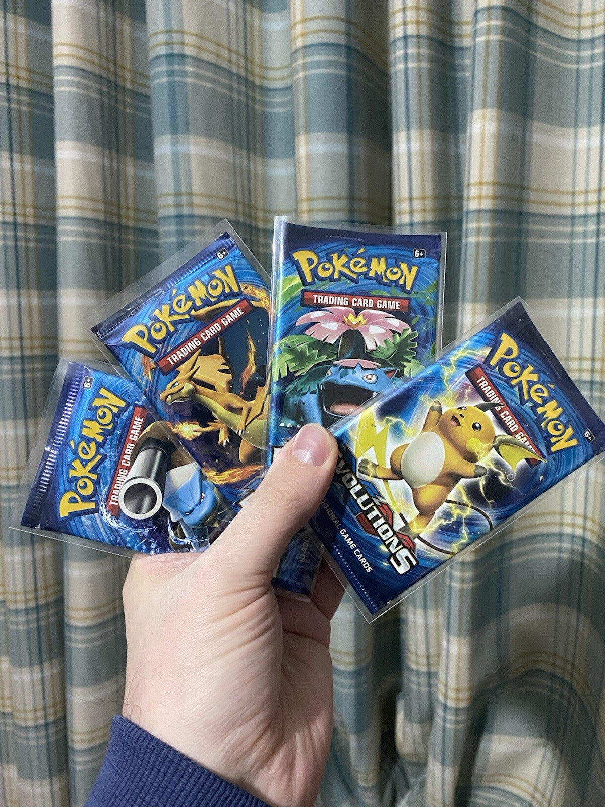 XY Evolutions Booster Packs (4) Full Art set 2016 Pokemon Card Tcg SEALED! New!