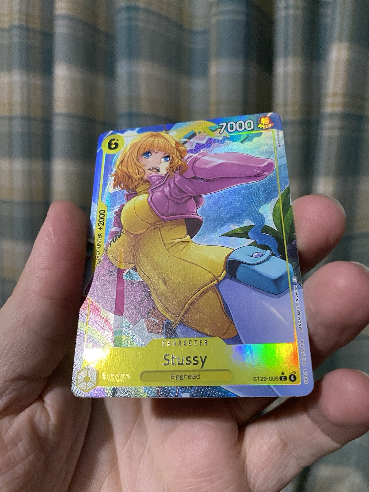 One Piece TCG Stussy (Full Art) ST29-006 Starter Deck 29: Egghead Foil Rare NM!