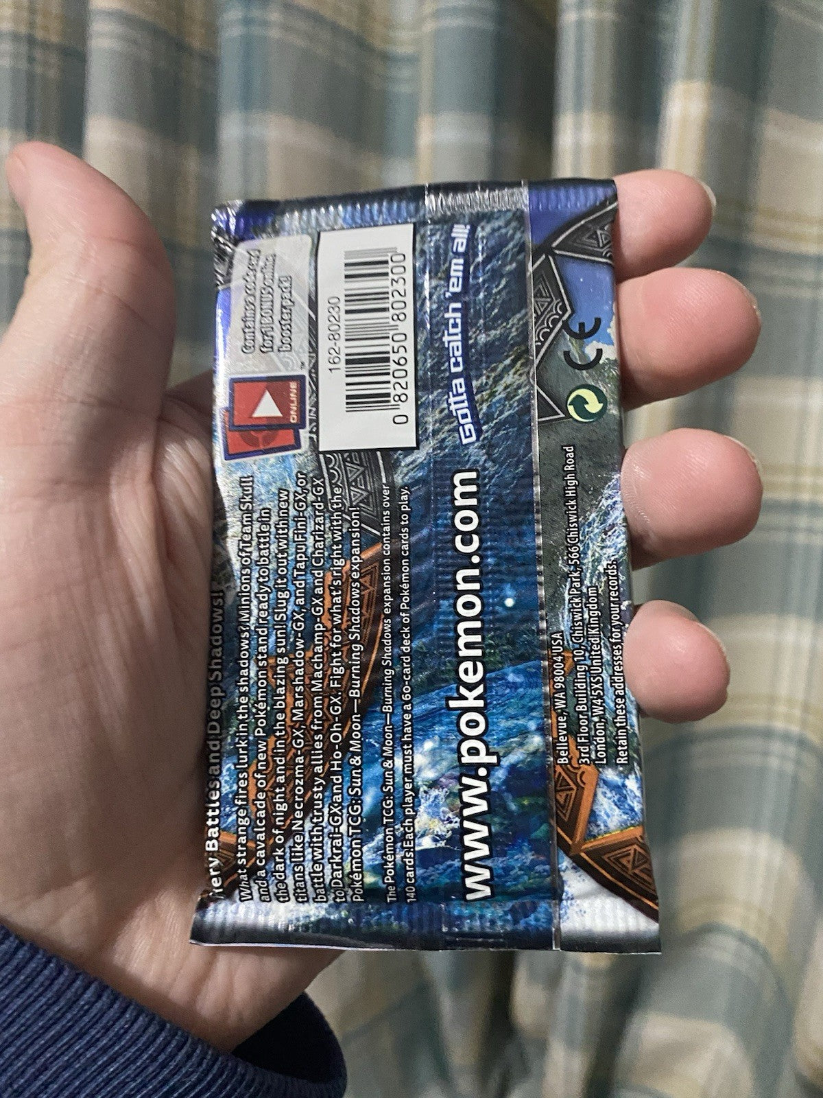 4x Pokémon TCG Sun & Moon Burning Shadows | 2017 Sealed Complete Booster Art Set