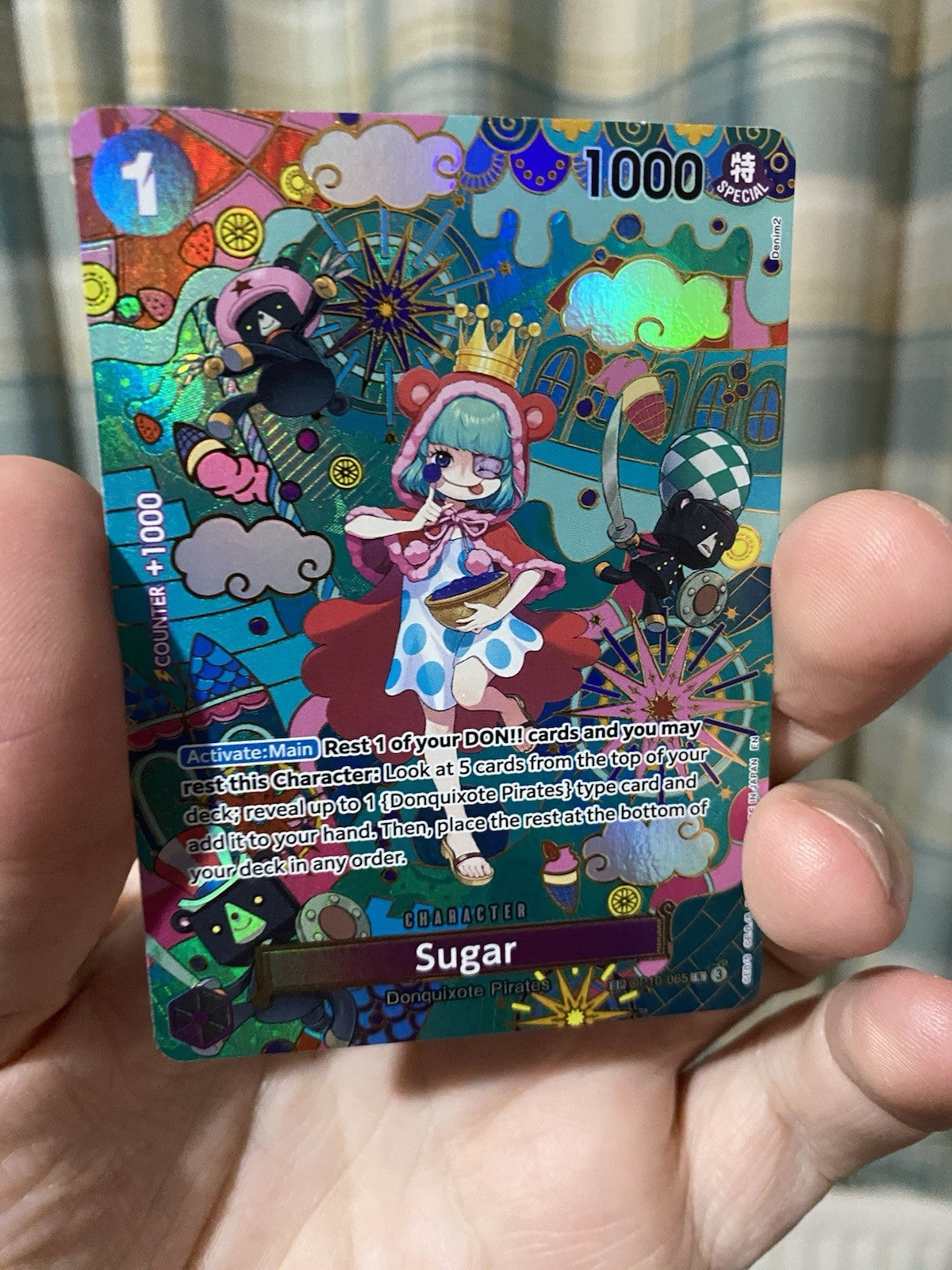 One Piece TCG - Sugar OP10-065 SP - OP-14/EB04 The Azure Sea’s Seven English NM!