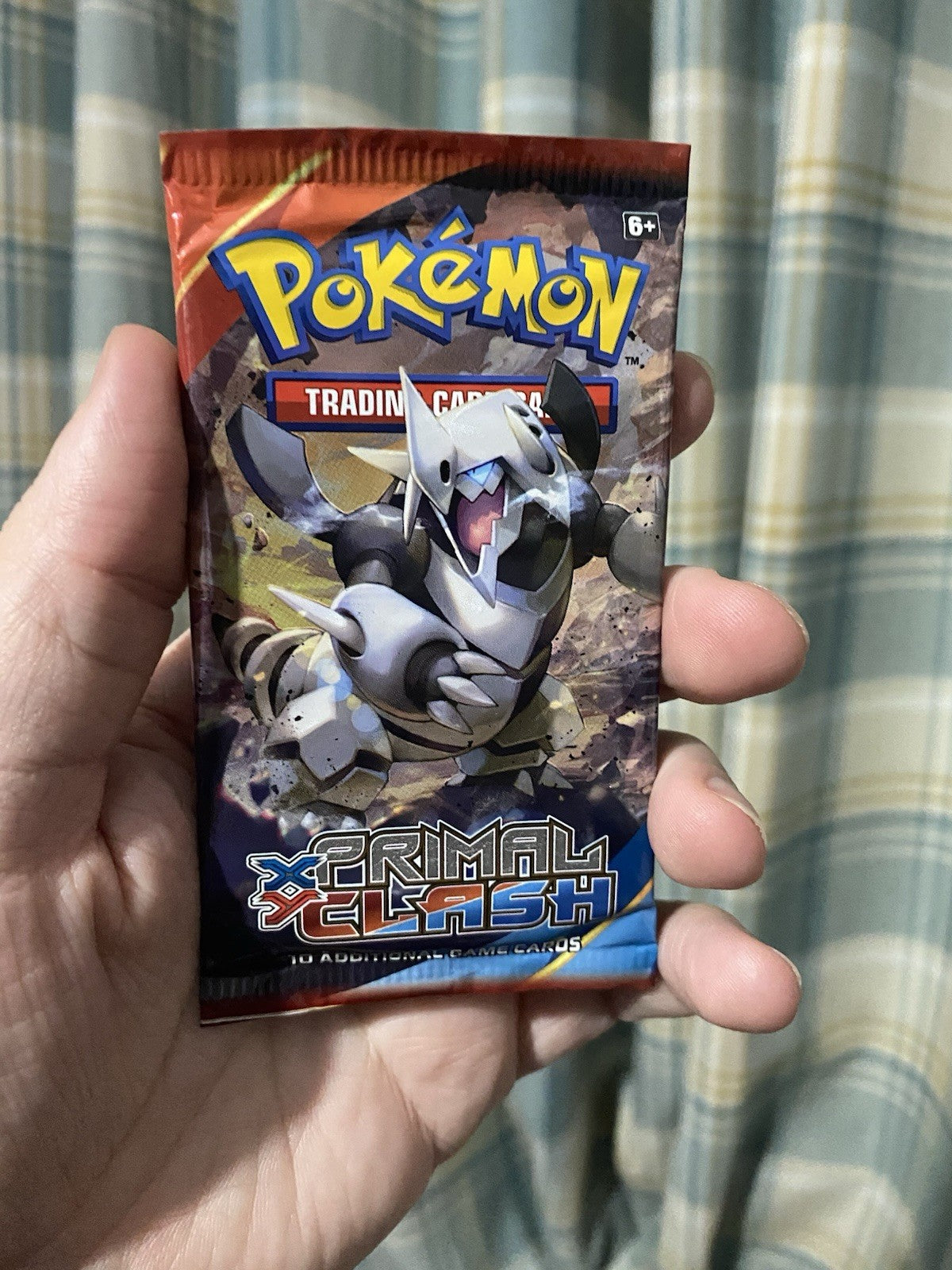 XY Primal Clash [10 card] Booster Pack x1 (Mega Aggron Art) Pokemon TCG! SEALED!