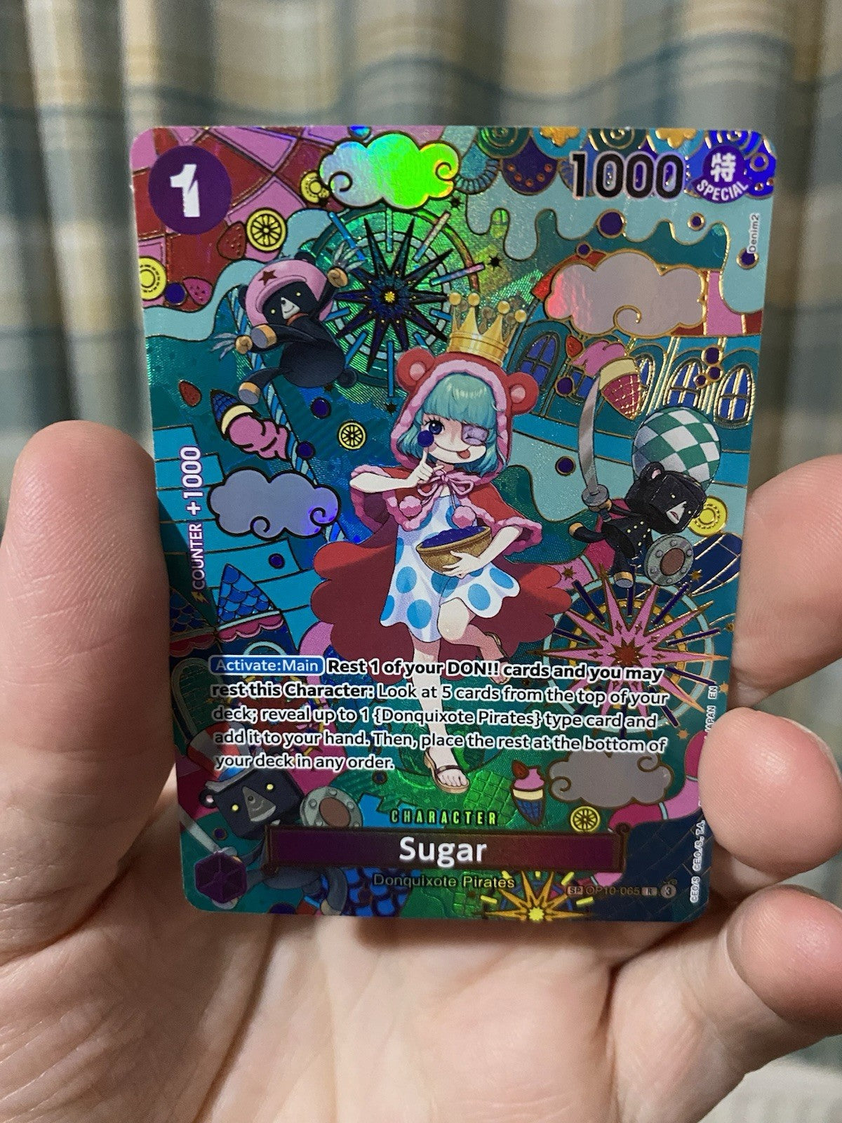 One Piece TCG - Sugar OP10-065 SP - OP-14/EB04 The Azure Sea’s Seven English NM!