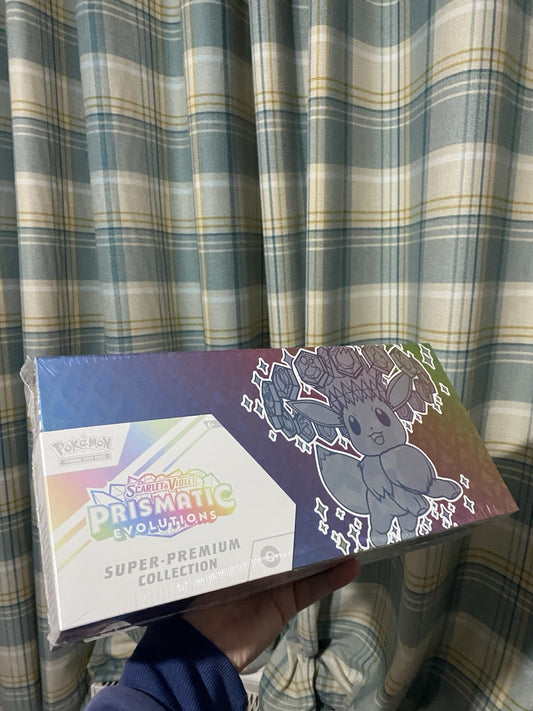 Pokémon TCG Prismatic Evolutions SPC Super-Premium Collection Sealed! Eevee!