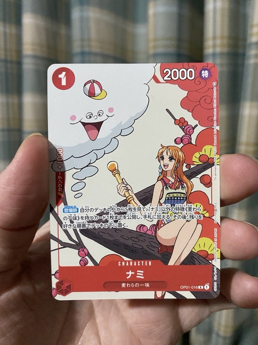 Nami OP01-016 (Promo) Parallel Matching Battle ONE PIECE Card Game Japanese NM!
