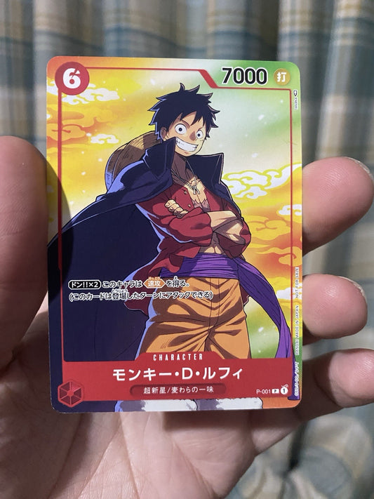 Monkey D Luffy P-001 (Promo) SEVEN ELEVEN Campaign ONE PIECE Card Game Japanese!