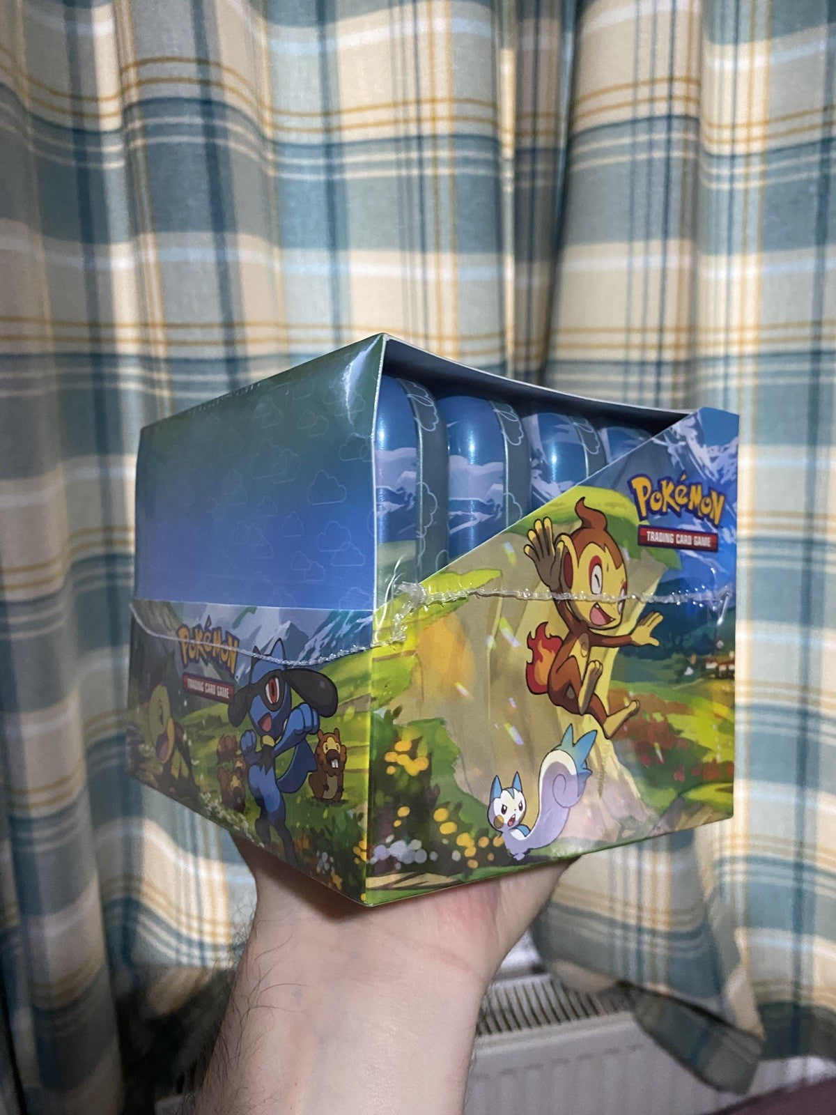Pokemon Sinnoh Stars Mini Tin Display Case Sealed! 10x Sealed Tins Inside! Rare!