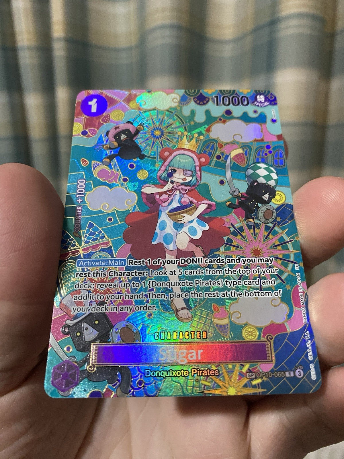 One Piece TCG - Sugar OP10-065 SP - OP-14/EB04 The Azure Sea’s Seven English NM!
