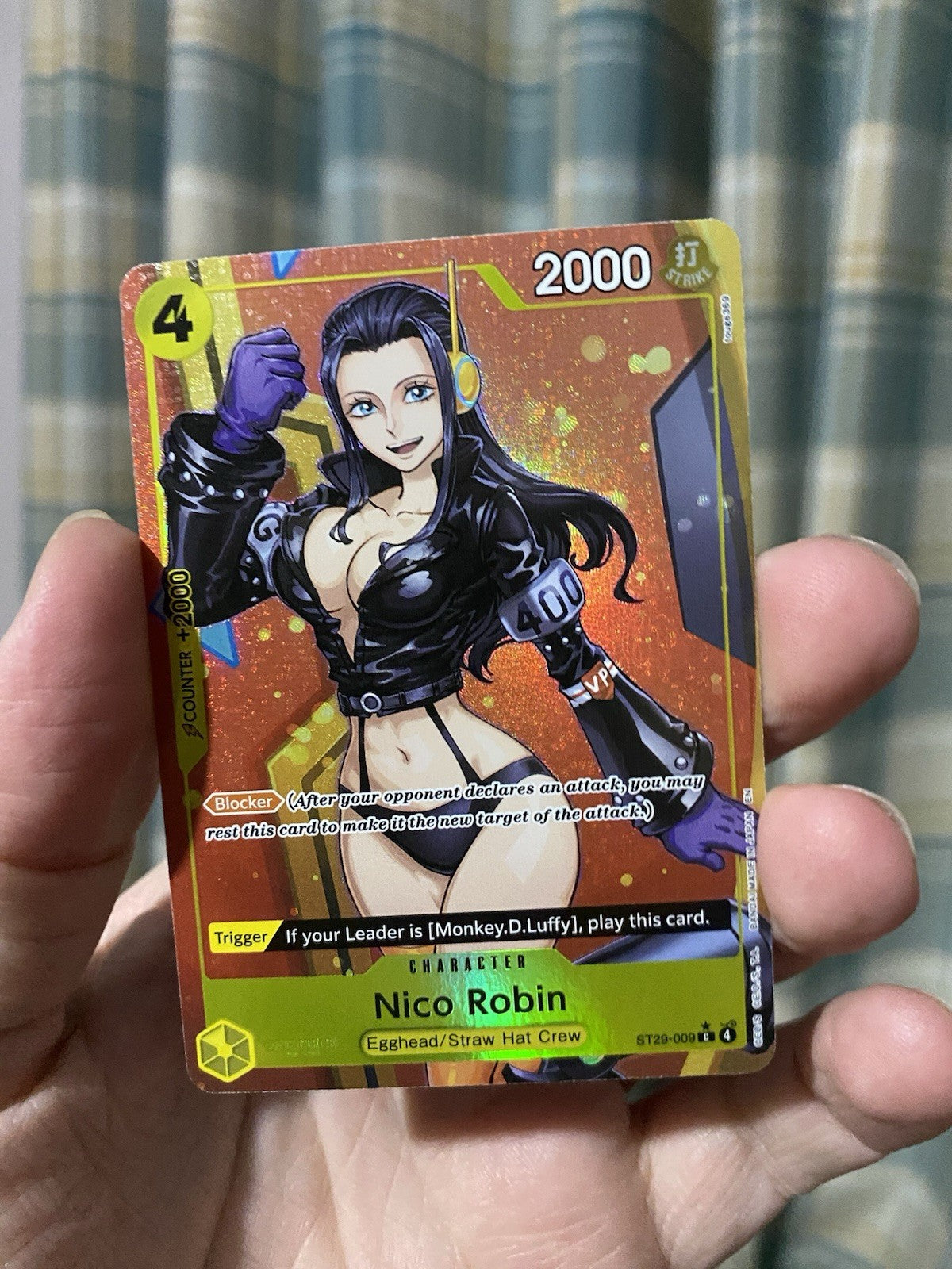 One Piece TCG Nico Robin (Full Art) ST29-009 Starter Deck 29: Egghead Foil Alt!