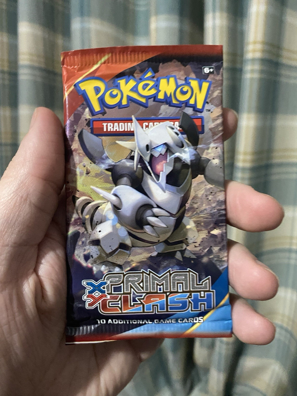 XY Primal Clash [10 card] Booster Pack x1 (Mega Aggron Art) Pokemon TCG! SEALED!