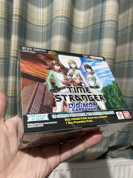 Digimon Card Game Time Stranger BT24 Booster Box TCG  Factory Sealed PRE-ORDER!