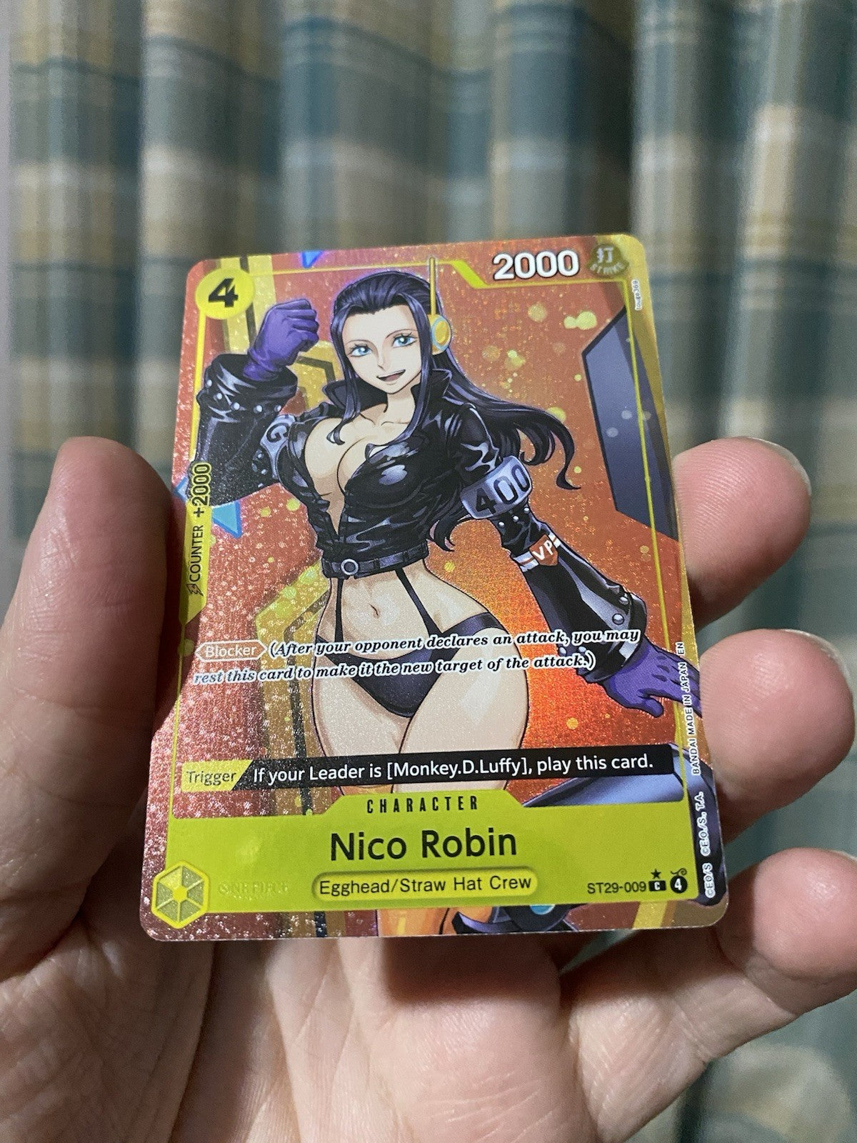 One Piece TCG Nico Robin (Full Art) ST29-009 Starter Deck 29: Egghead Foil Alt!