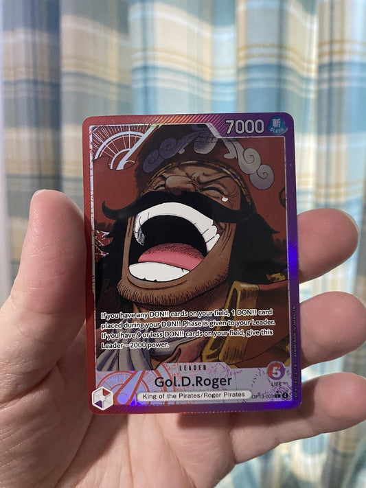Gol.D.Roger OP13-003 Alt Art Leader One Piece TCG - Carrying On His Will English