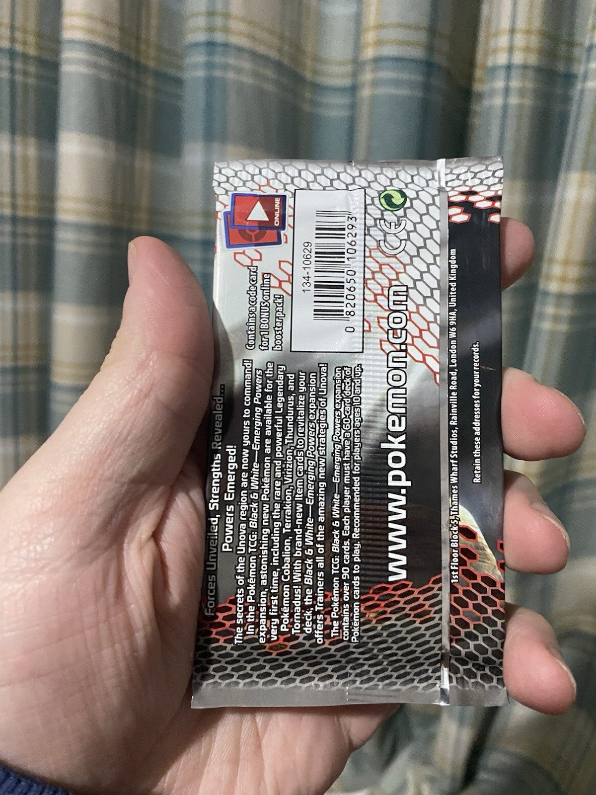 Pokemon TCG: Black and White Emerging Powers Booster Pack New Sealed! Cobalion!