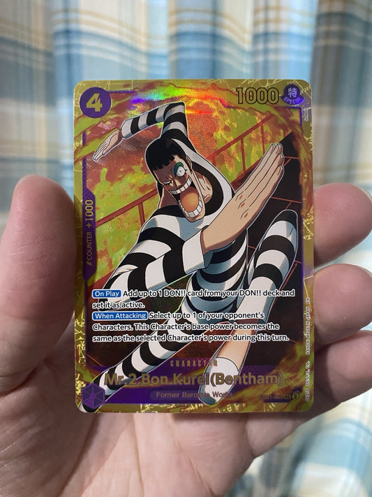 Mr.2.Bon.Kurei (Bentham) EB01-061 Extra Booster: Memorial Collection Foil NM!