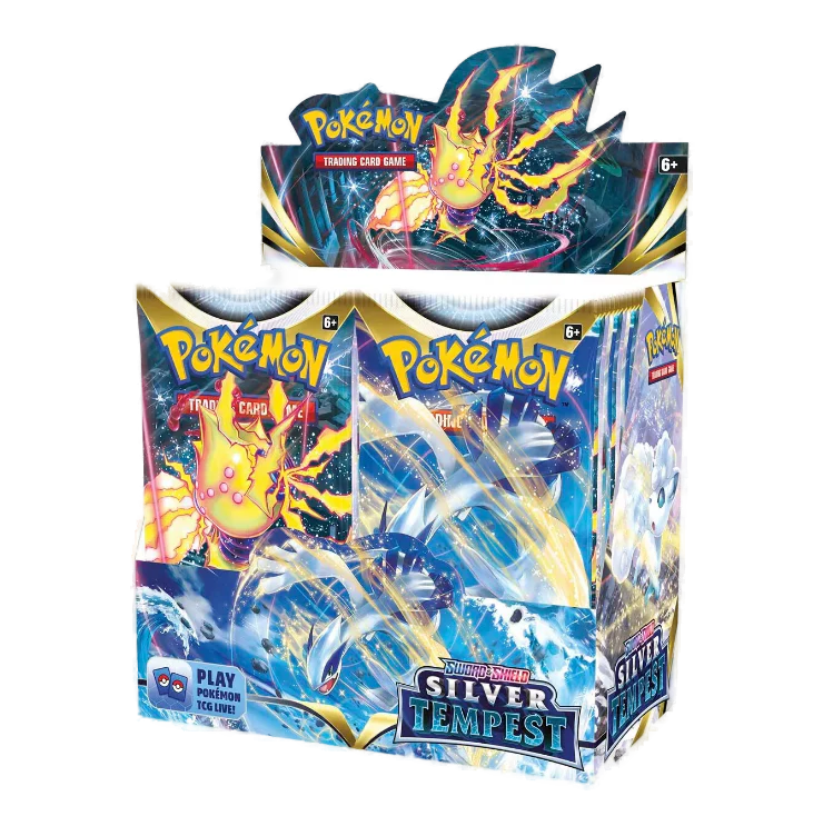 Pokemon: Sword & Shield Silver Tempest Booster Box (36 Packs)