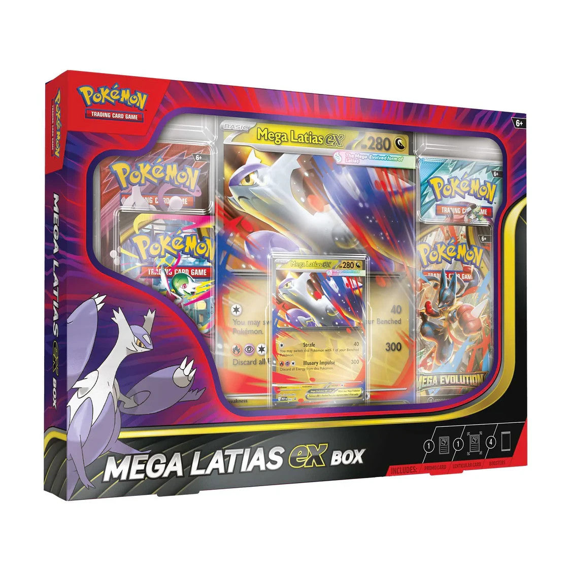 Pokemon TCG: Mega Latias ex Box! Sealed! Includes Surging Sparks Booster Packs!